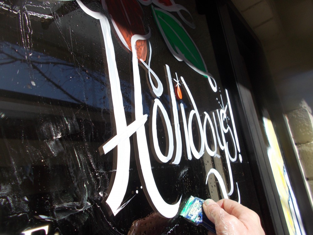 So, You Want To Paint Holiday Windows?